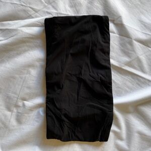SKIMS Black Bandeau Top